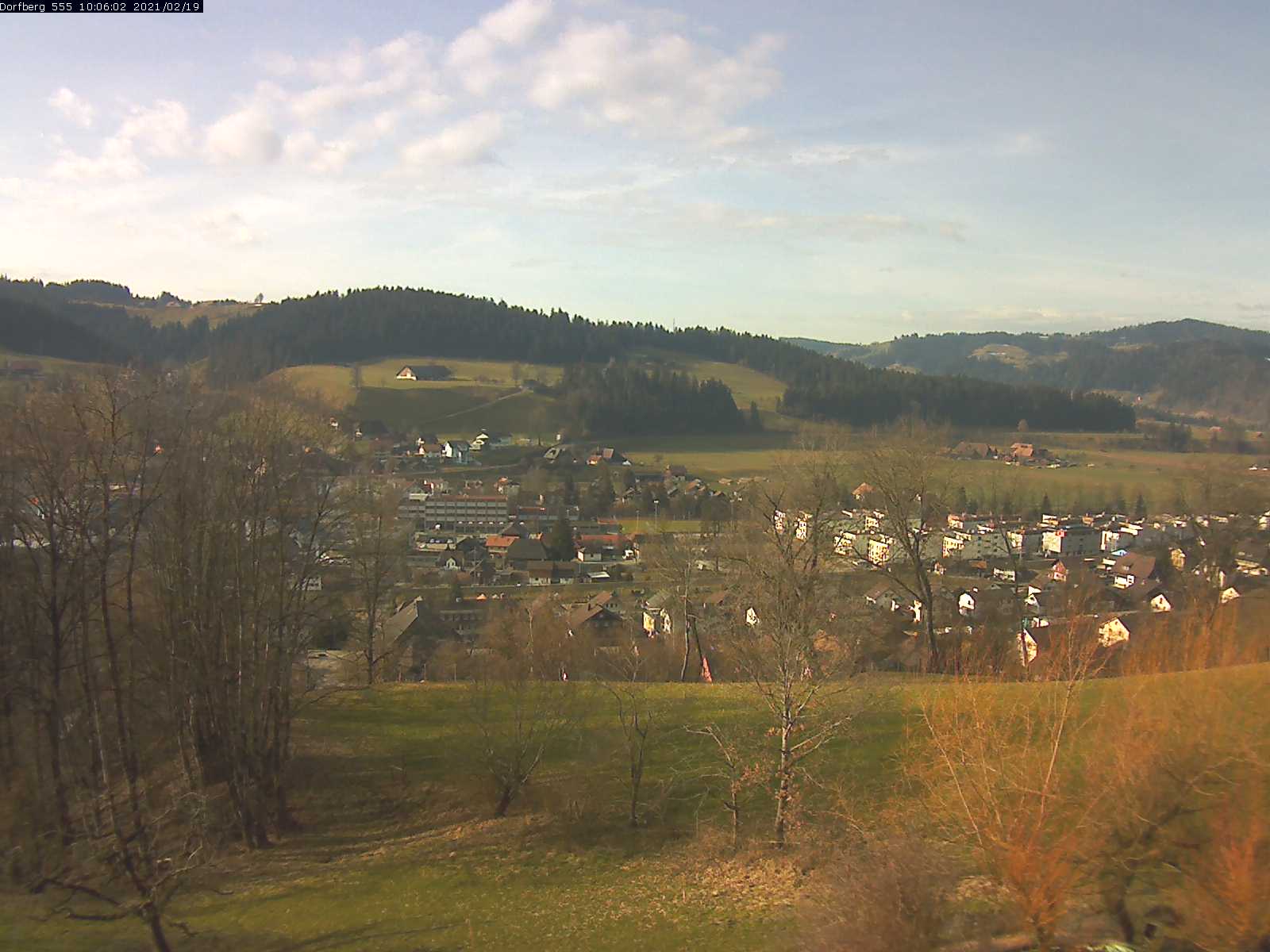 Webcam-Bild: Aussicht vom Dorfberg in Langnau 20210219-100601