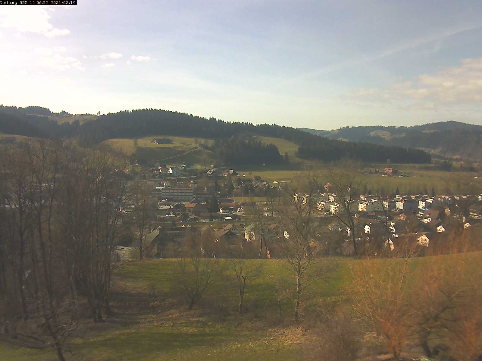 Webcam-Bild: Aussicht vom Dorfberg in Langnau 20210219-110601