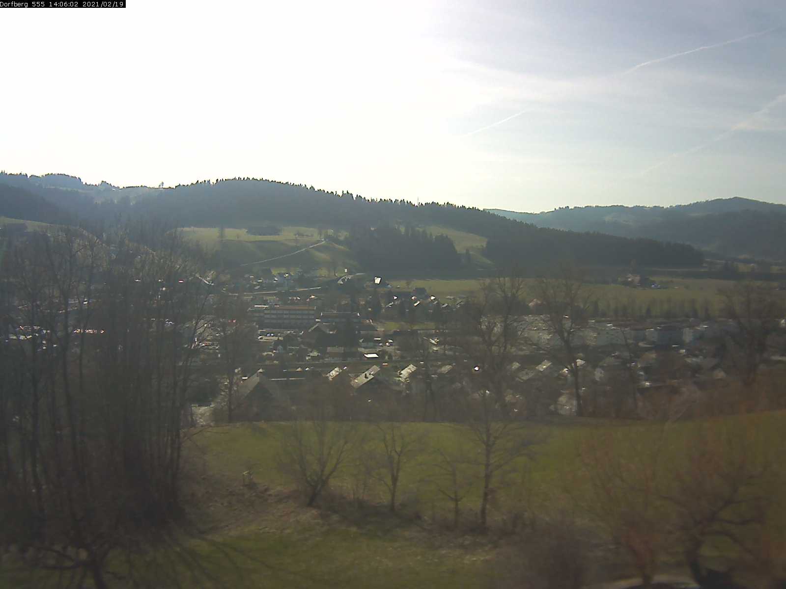 Webcam-Bild: Aussicht vom Dorfberg in Langnau 20210219-140601