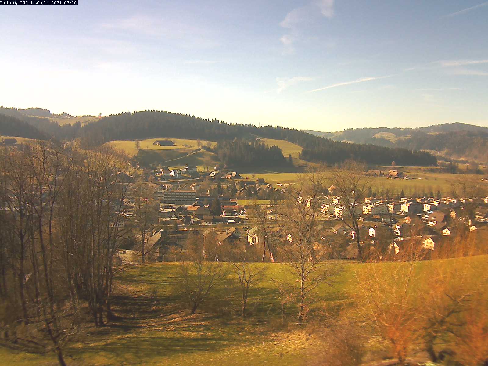 Webcam-Bild: Aussicht vom Dorfberg in Langnau 20210220-110601