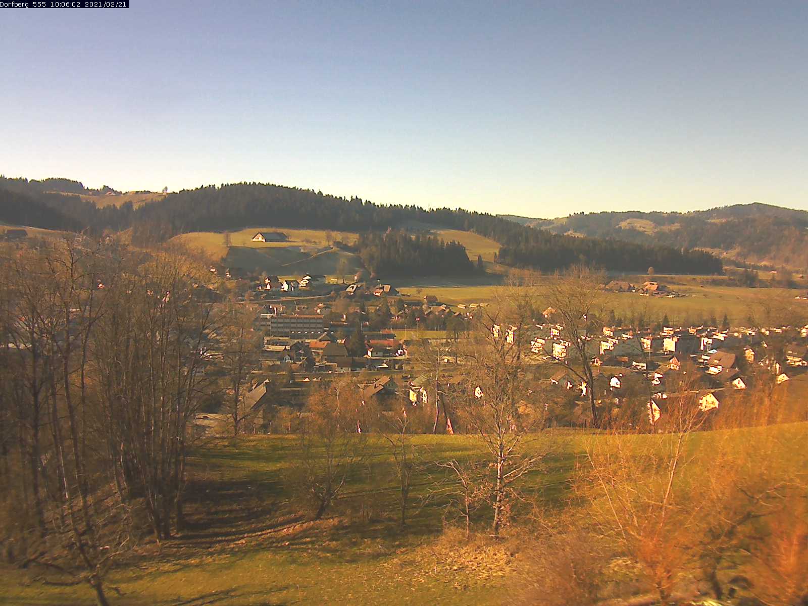 Webcam-Bild: Aussicht vom Dorfberg in Langnau 20210221-100601