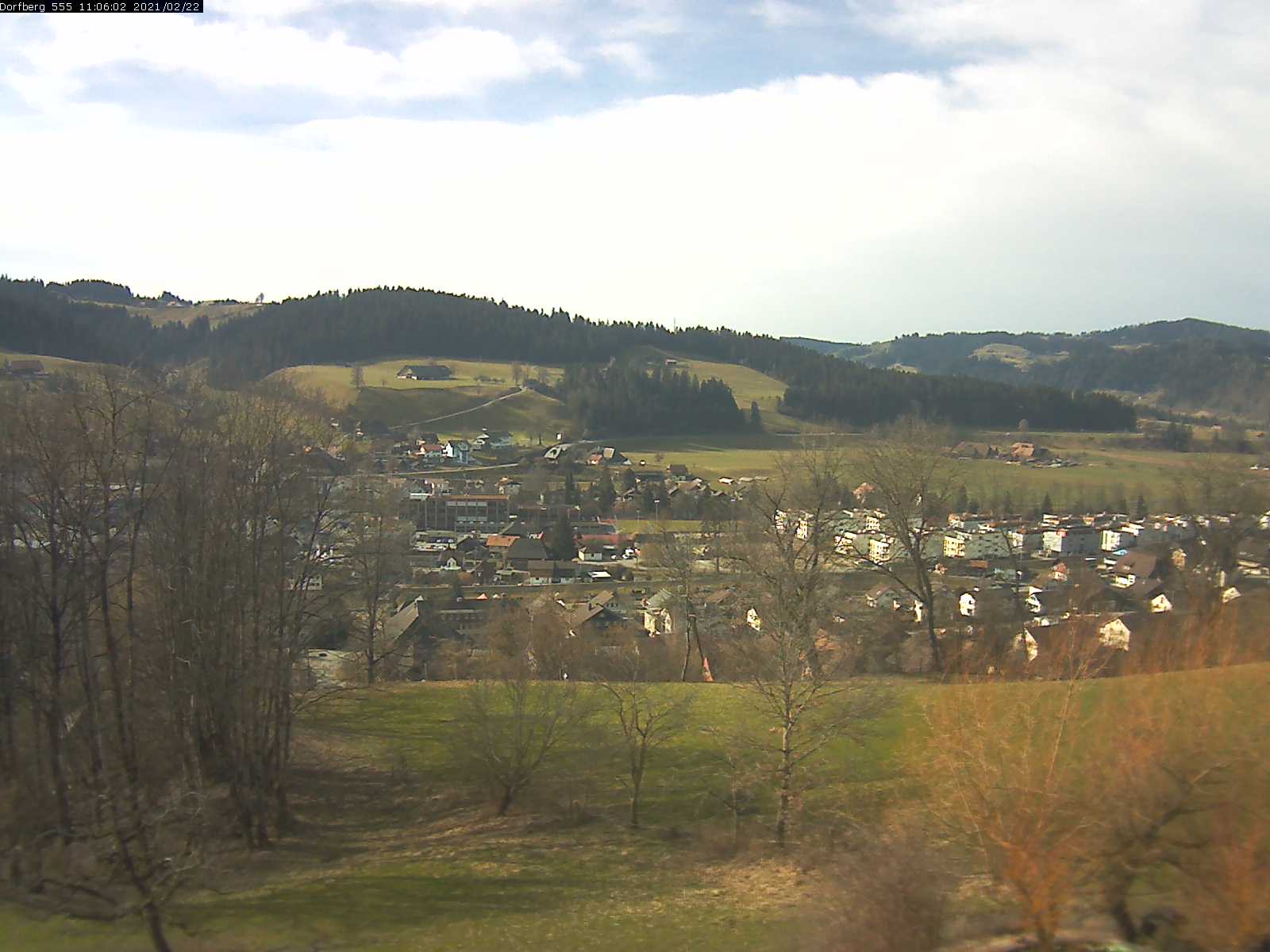 Webcam-Bild: Aussicht vom Dorfberg in Langnau 20210222-110601