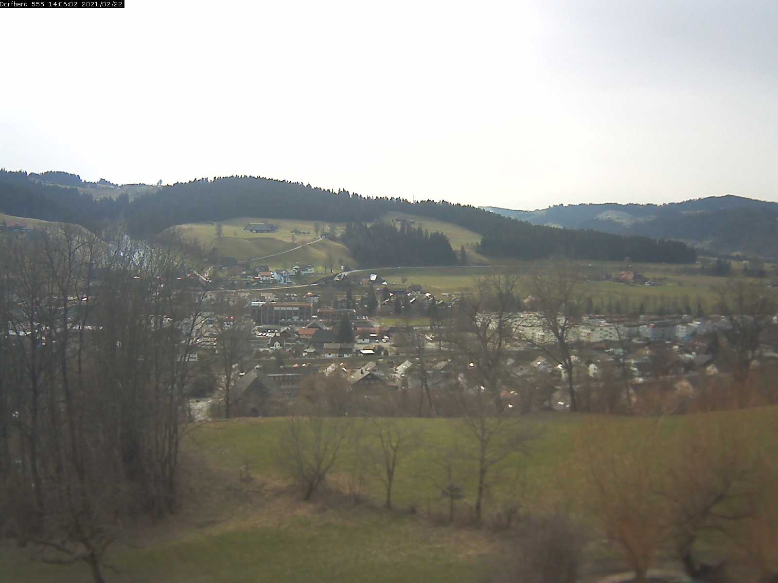 Webcam-Bild: Aussicht vom Dorfberg in Langnau 20210222-140601