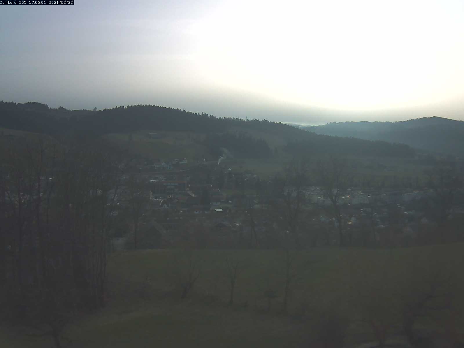 Webcam-Bild: Aussicht vom Dorfberg in Langnau 20210222-170601