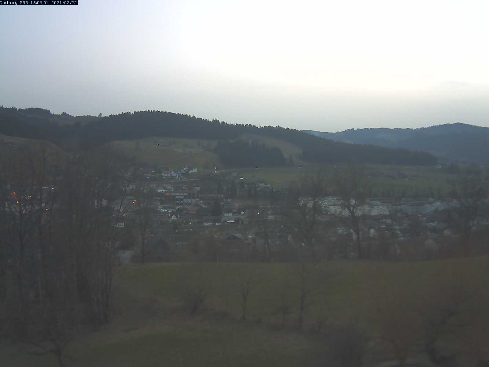 Webcam-Bild: Aussicht vom Dorfberg in Langnau 20210222-180601