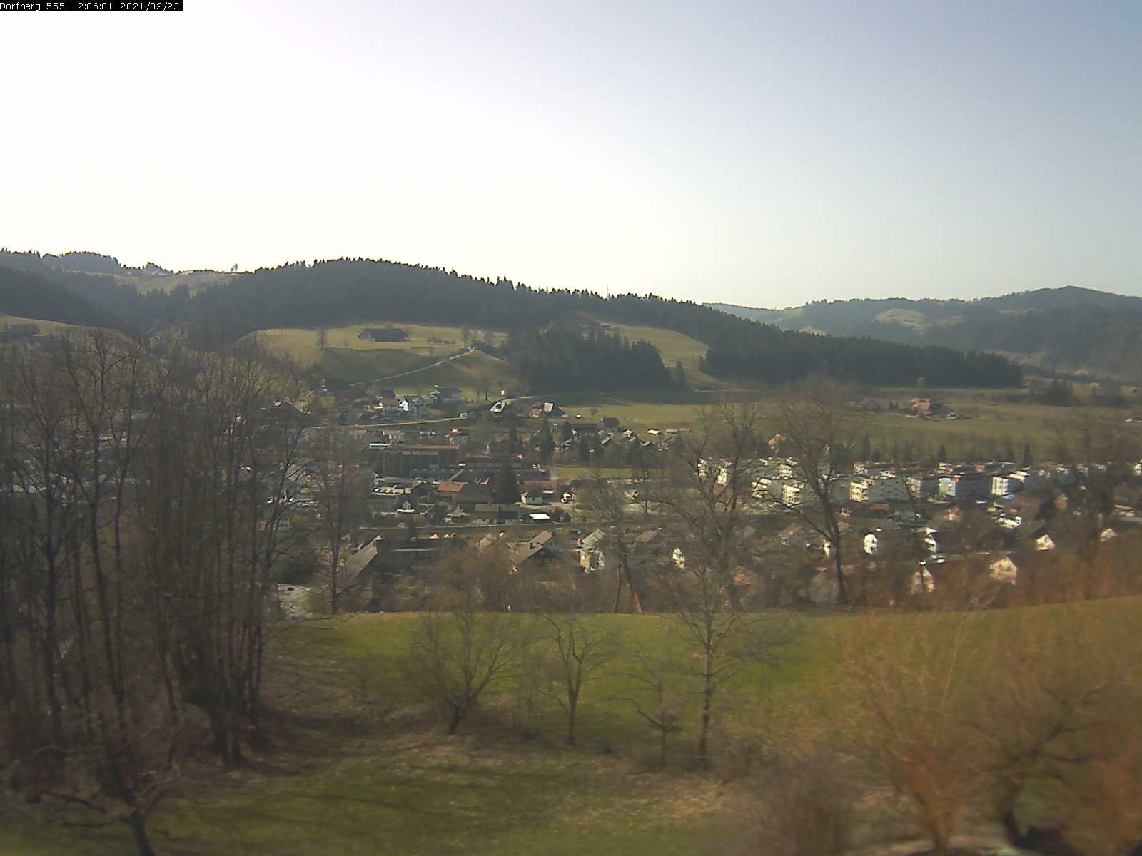Webcam-Bild: Aussicht vom Dorfberg in Langnau 20210223-120601