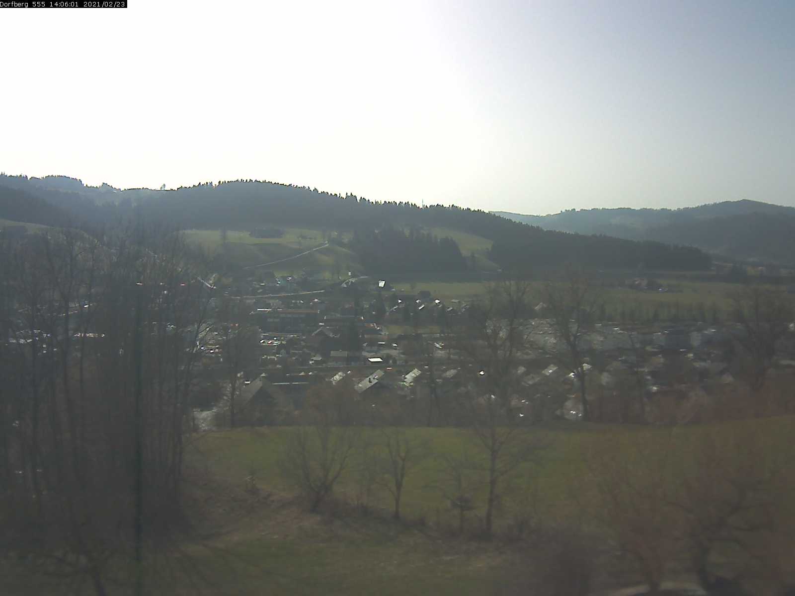 Webcam-Bild: Aussicht vom Dorfberg in Langnau 20210223-140601