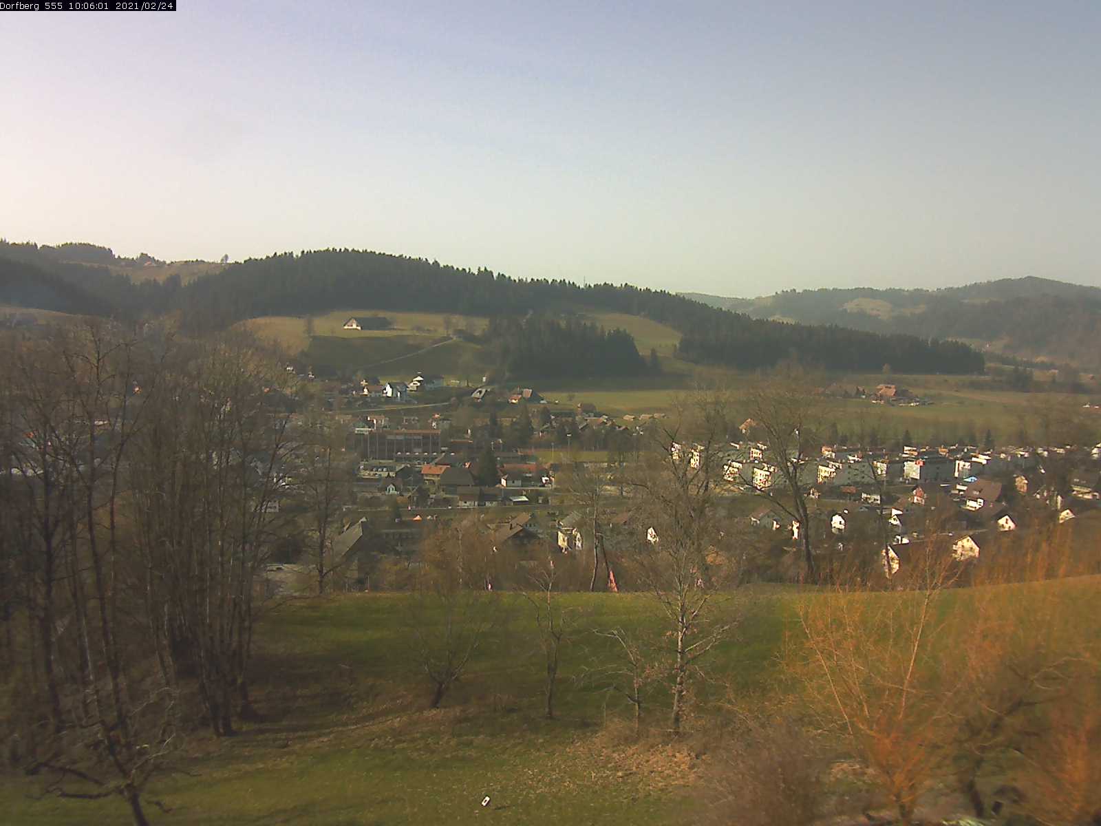 Webcam-Bild: Aussicht vom Dorfberg in Langnau 20210224-100601