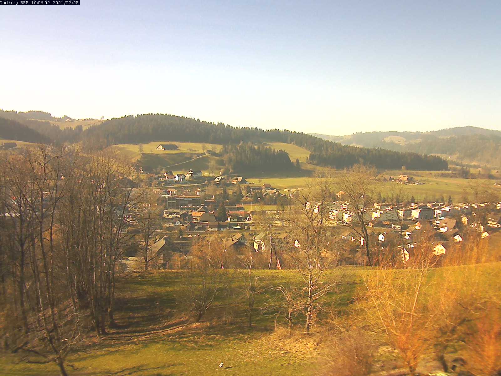 Webcam-Bild: Aussicht vom Dorfberg in Langnau 20210225-100601