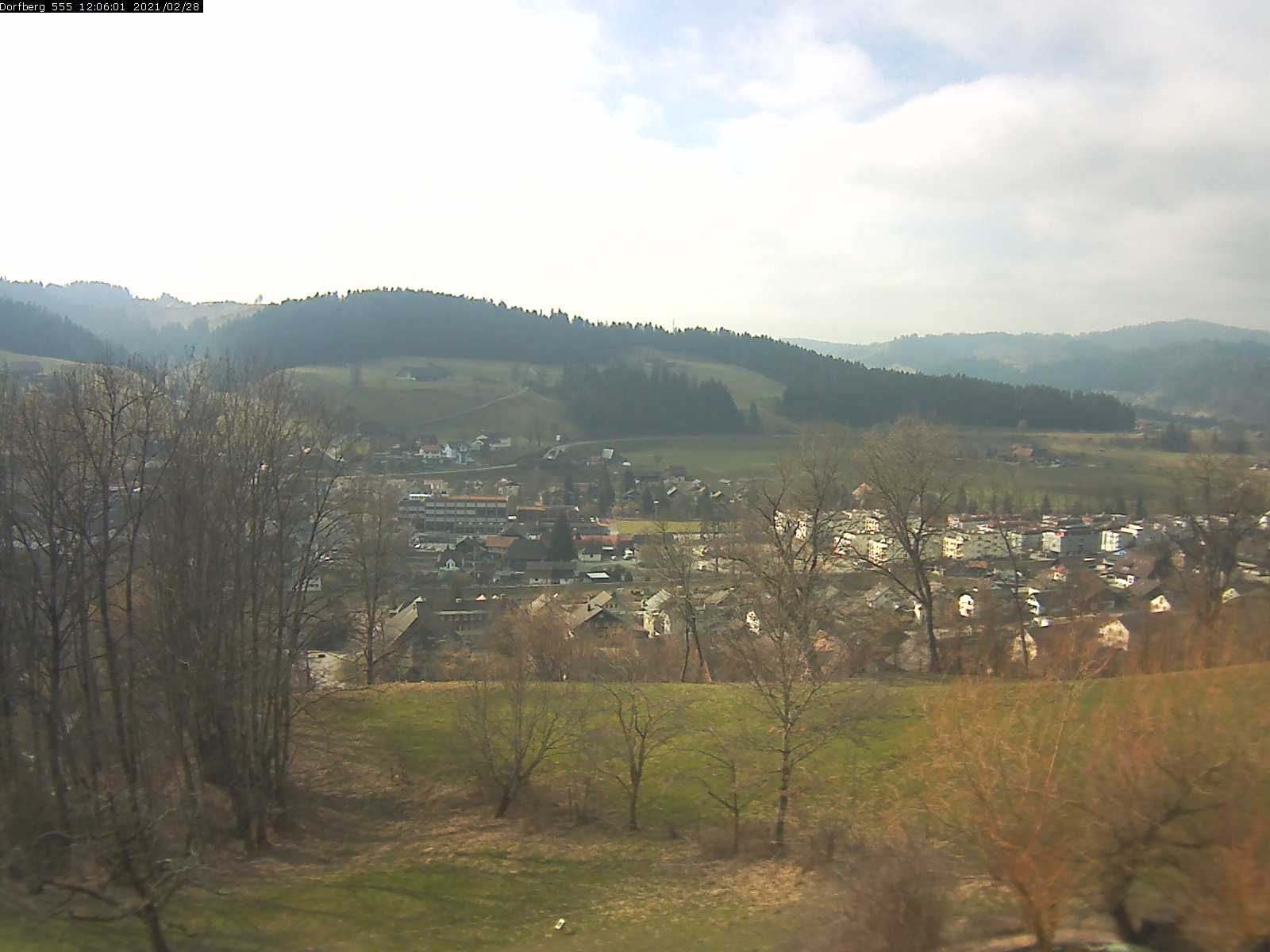 Webcam-Bild: Aussicht vom Dorfberg in Langnau 20210228-120601