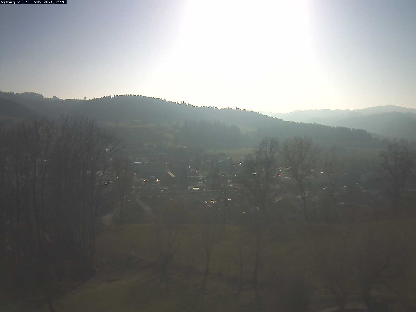 Webcam-Bild: Aussicht vom Dorfberg in Langnau 20210228-160601