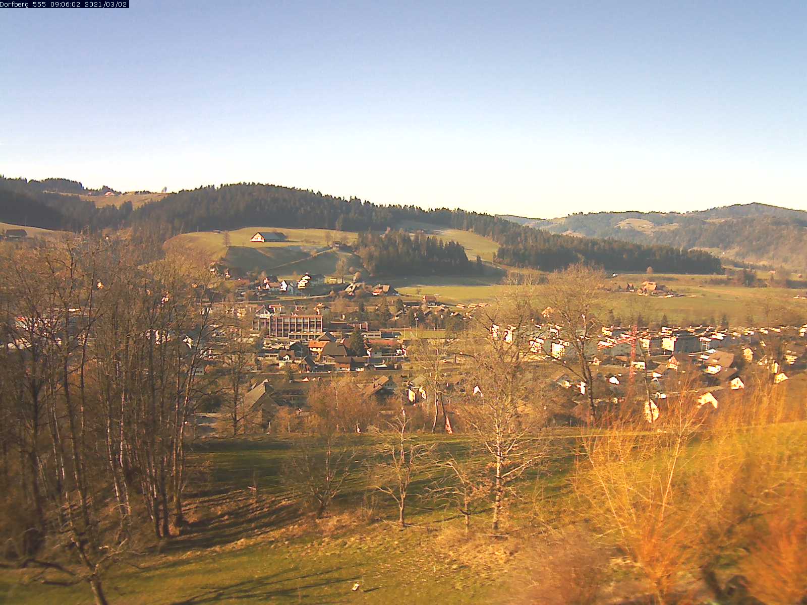 Webcam-Bild: Aussicht vom Dorfberg in Langnau 20210302-090601