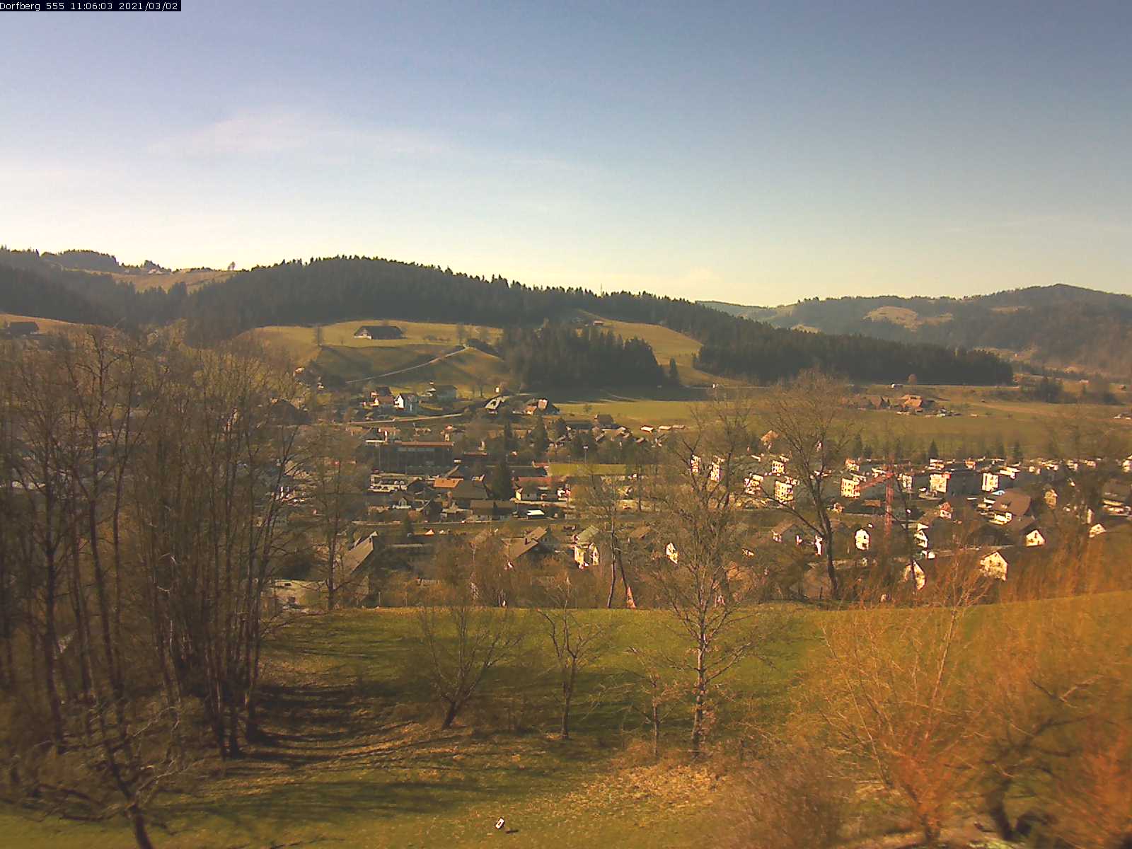 Webcam-Bild: Aussicht vom Dorfberg in Langnau 20210302-110601