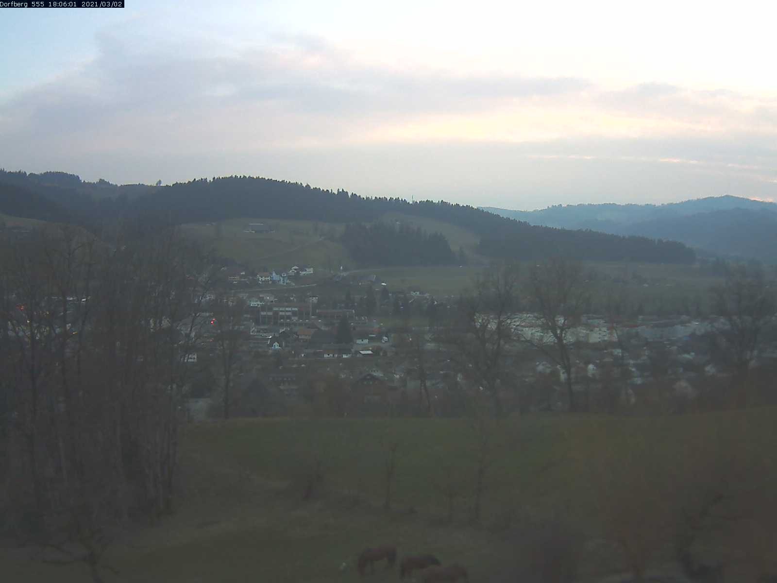 Webcam-Bild: Aussicht vom Dorfberg in Langnau 20210302-180601