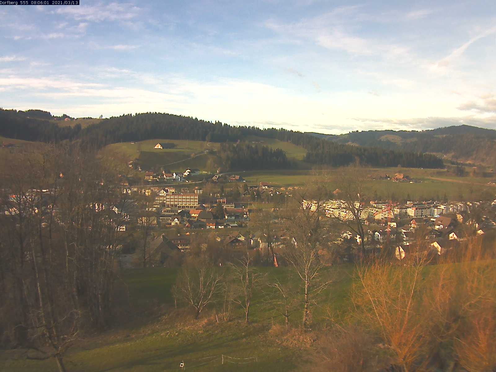 Webcam-Bild: Aussicht vom Dorfberg in Langnau 20210313-080601