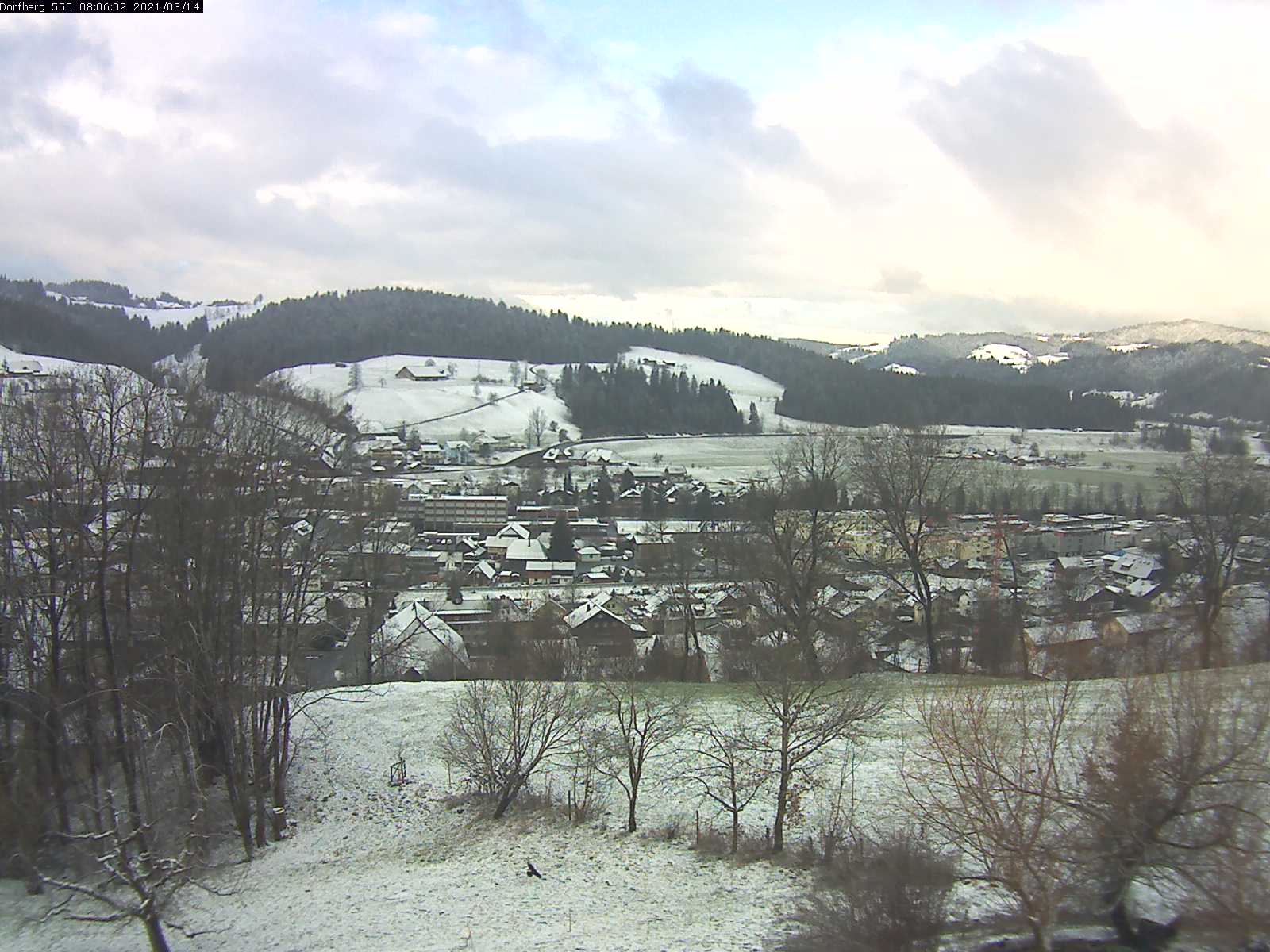 Webcam-Bild: Aussicht vom Dorfberg in Langnau 20210314-080601