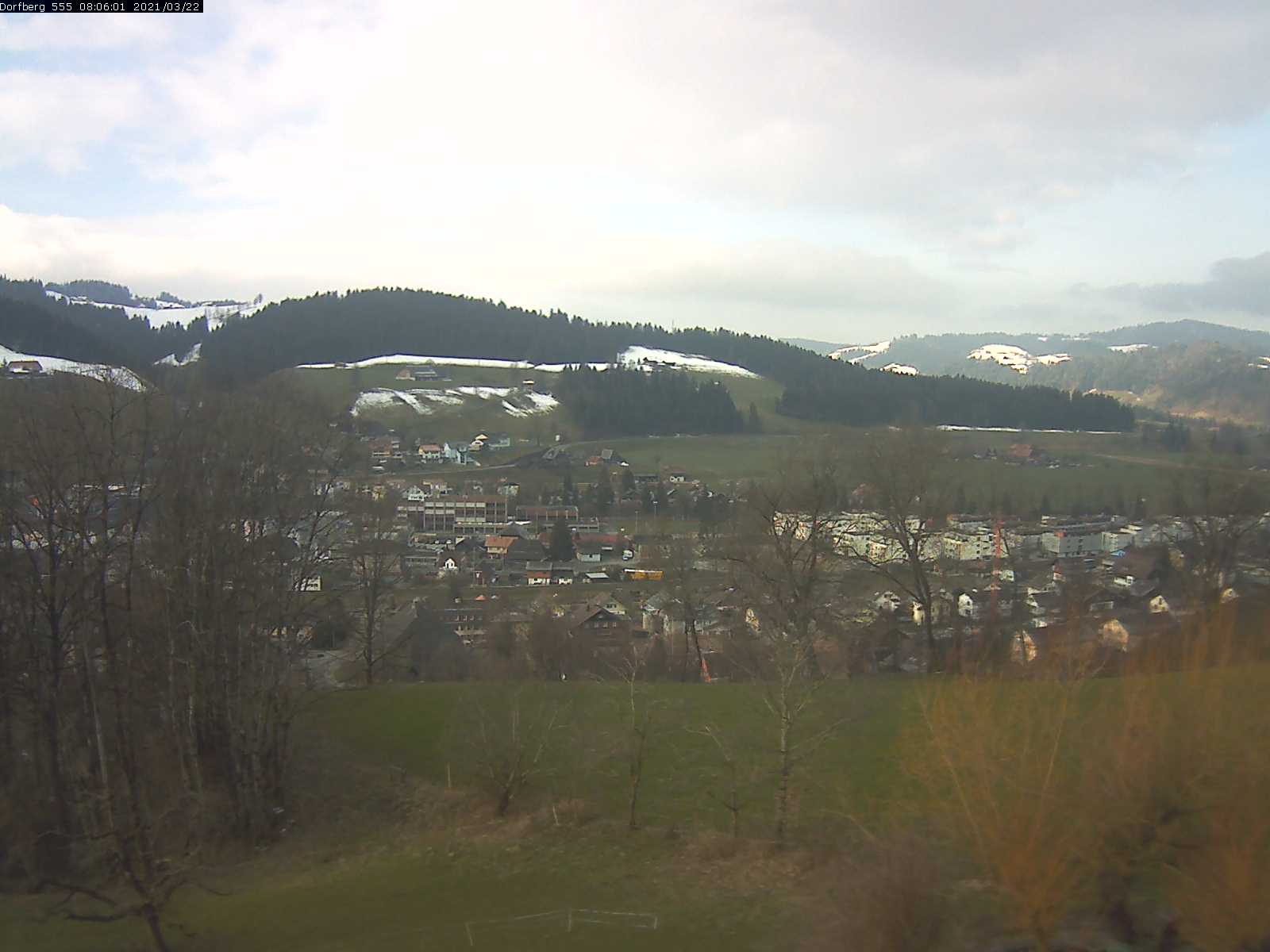 Webcam-Bild: Aussicht vom Dorfberg in Langnau 20210322-080601