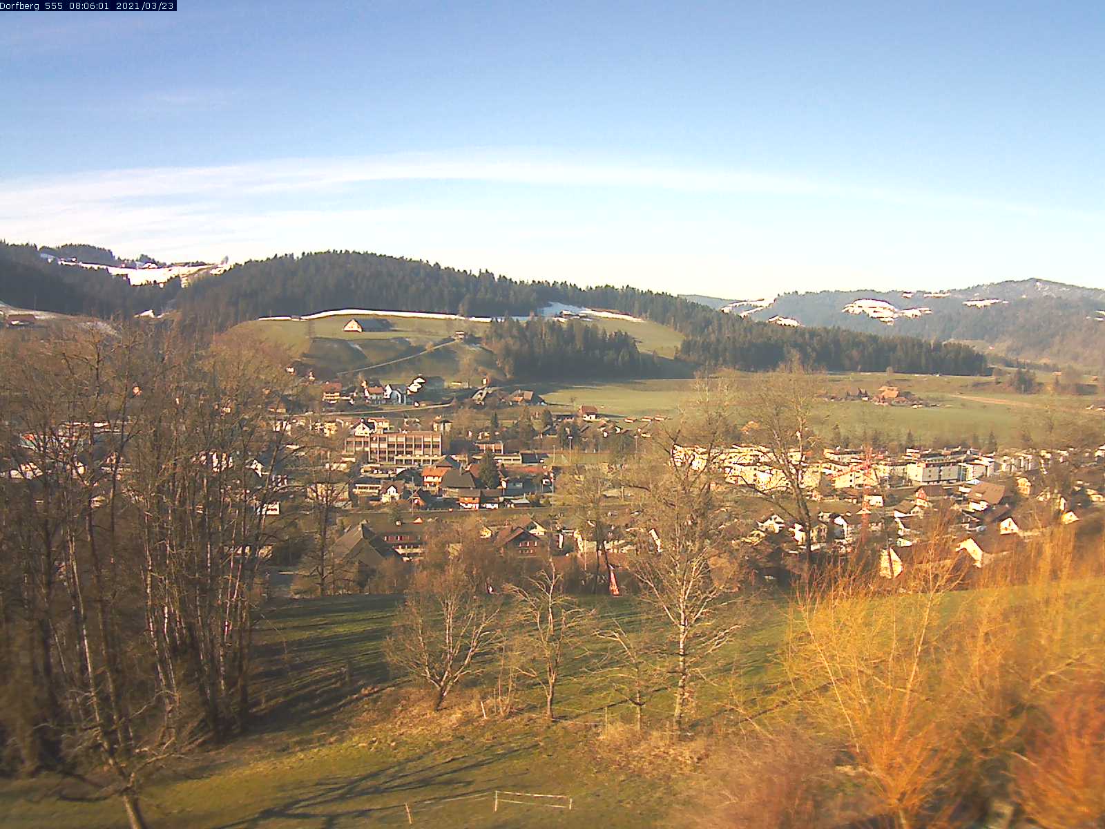 Webcam-Bild: Aussicht vom Dorfberg in Langnau 20210323-080601