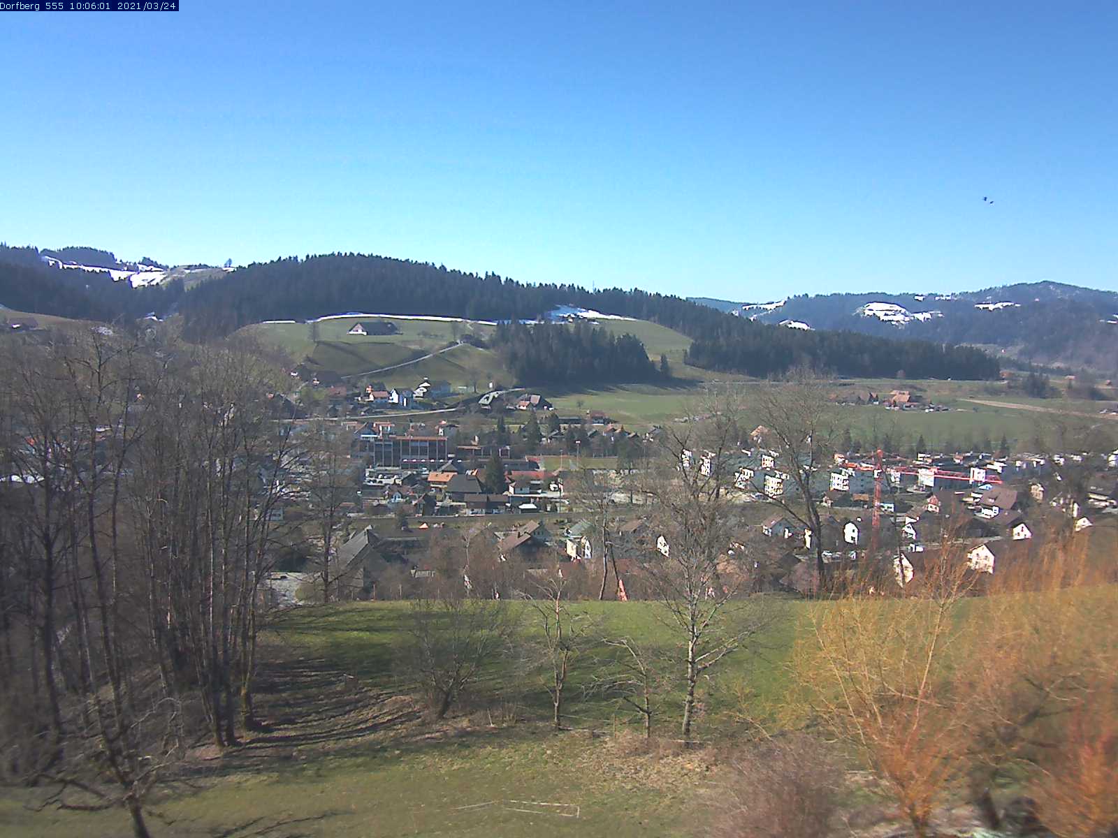 Webcam-Bild: Aussicht vom Dorfberg in Langnau 20210324-100601