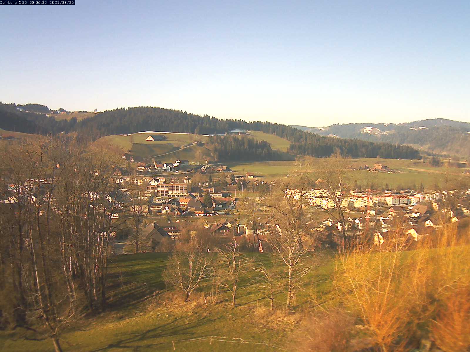 Webcam-Bild: Aussicht vom Dorfberg in Langnau 20210326-080601