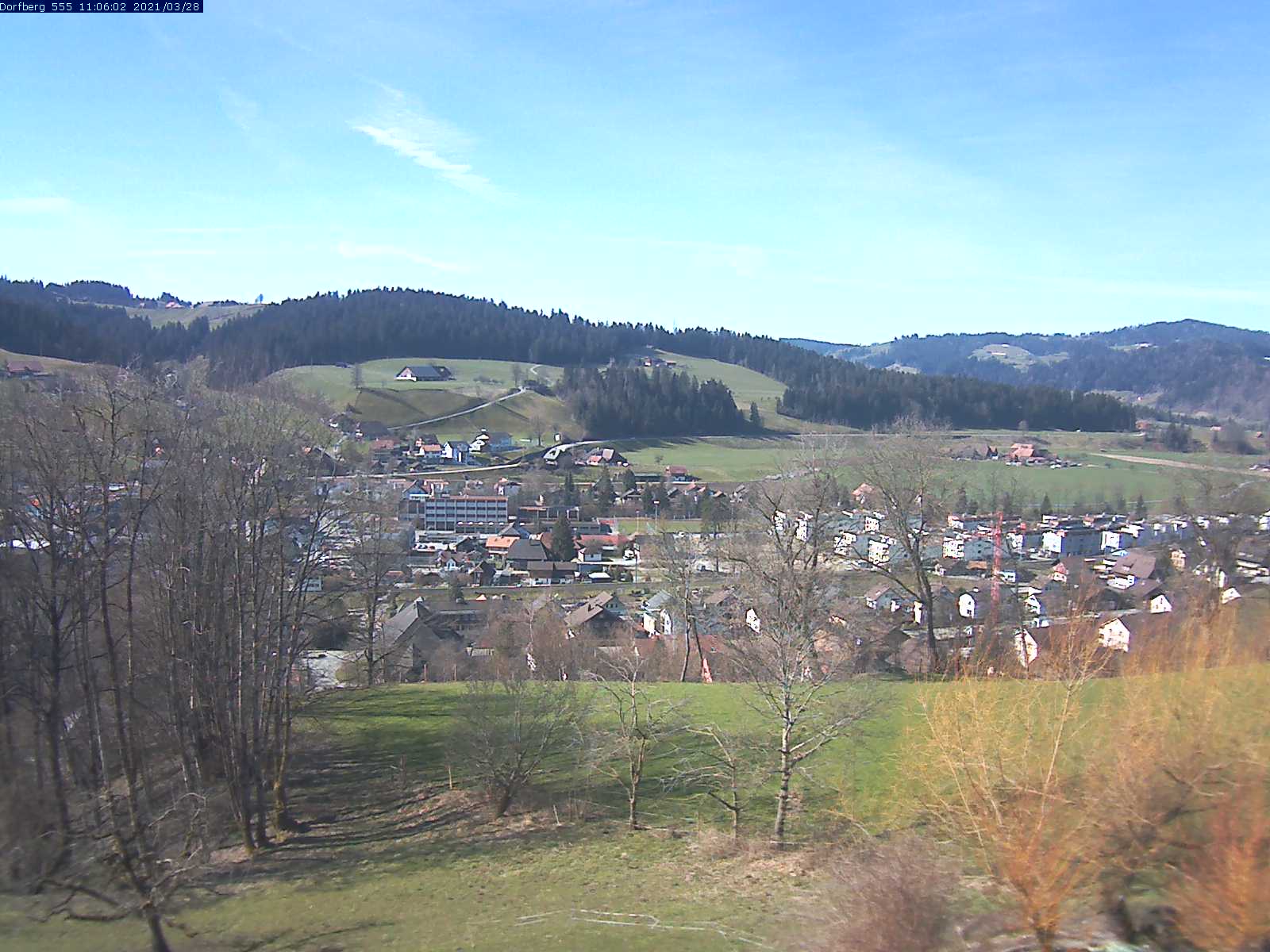 Webcam-Bild: Aussicht vom Dorfberg in Langnau 20210328-110601