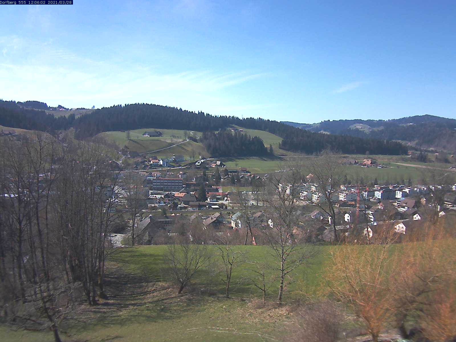 Webcam-Bild: Aussicht vom Dorfberg in Langnau 20210328-120601