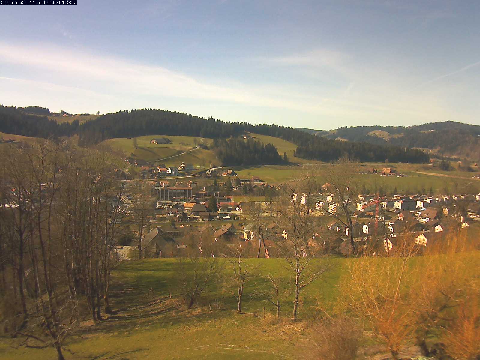 Webcam-Bild: Aussicht vom Dorfberg in Langnau 20210329-110601