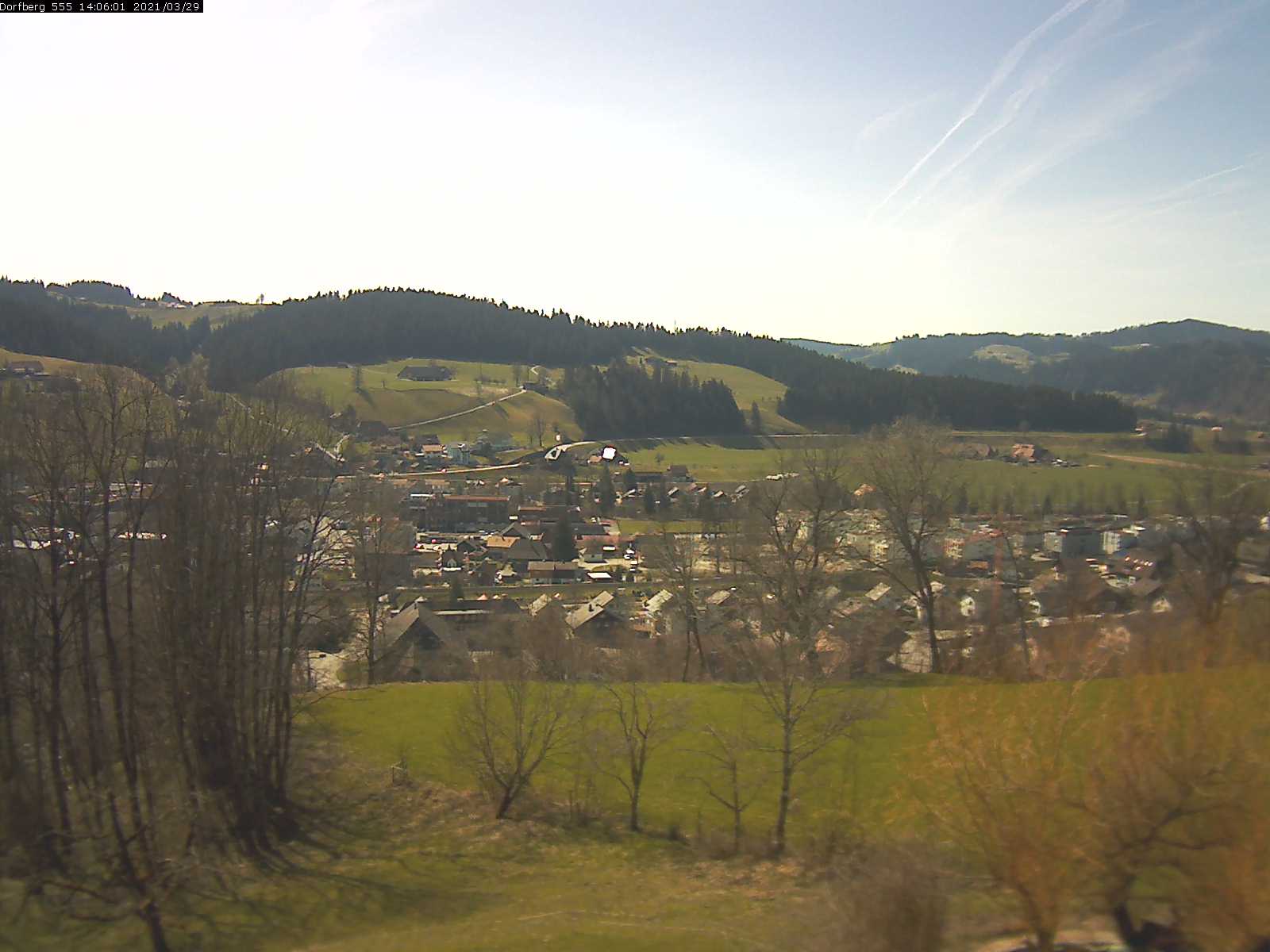 Webcam-Bild: Aussicht vom Dorfberg in Langnau 20210329-140601