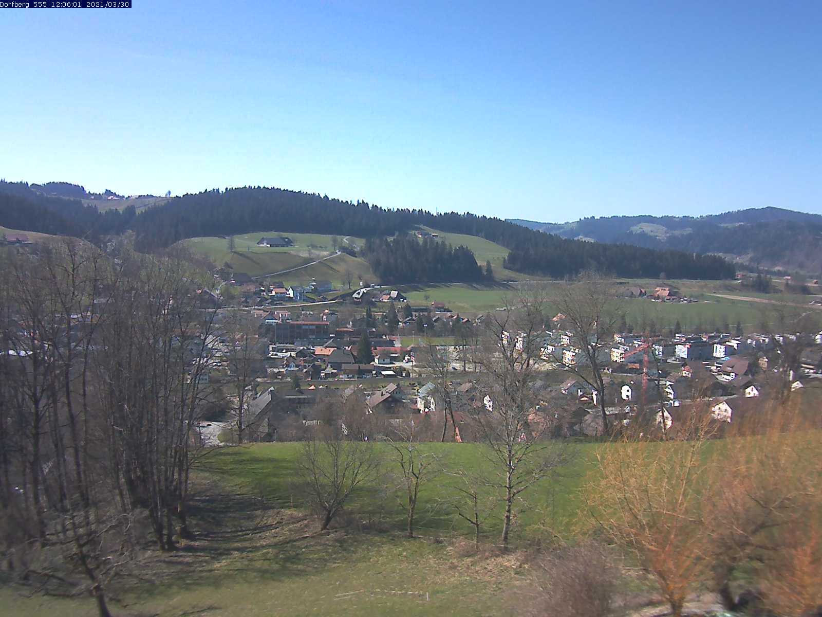 Webcam-Bild: Aussicht vom Dorfberg in Langnau 20210330-120601