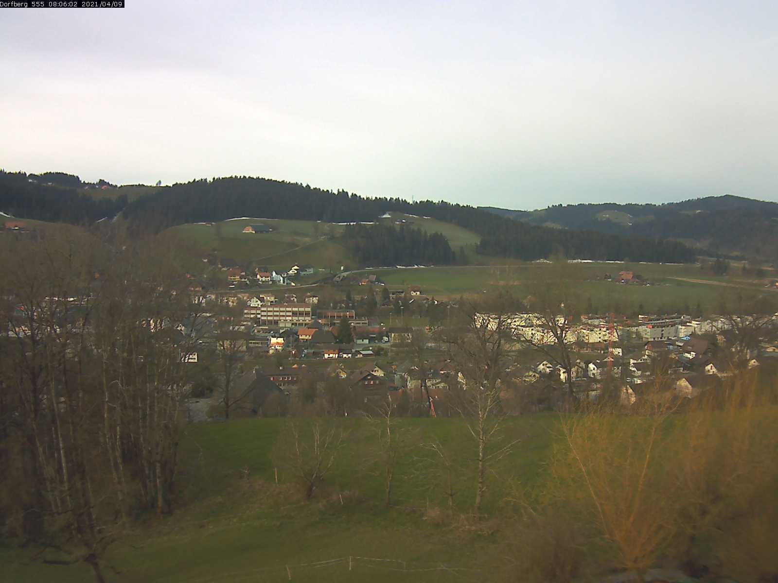 Webcam-Bild: Aussicht vom Dorfberg in Langnau 20210409-080601