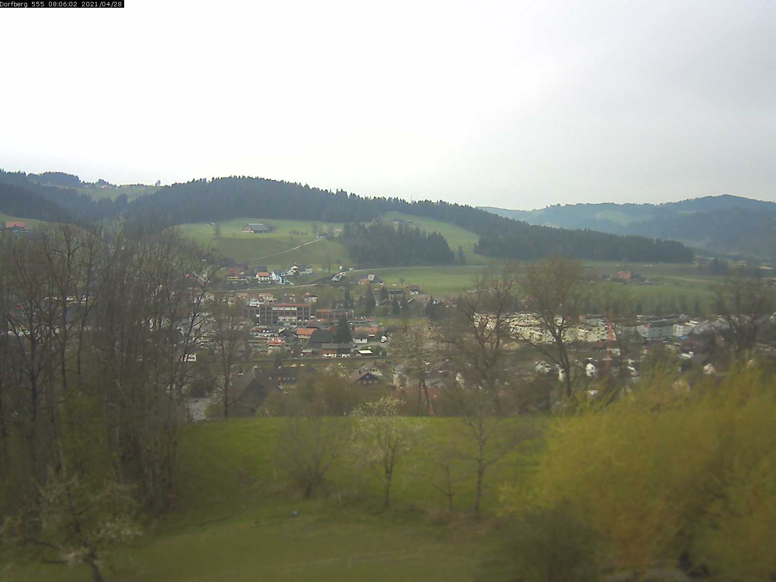 Webcam-Bild: Aussicht vom Dorfberg in Langnau 20210428-080601