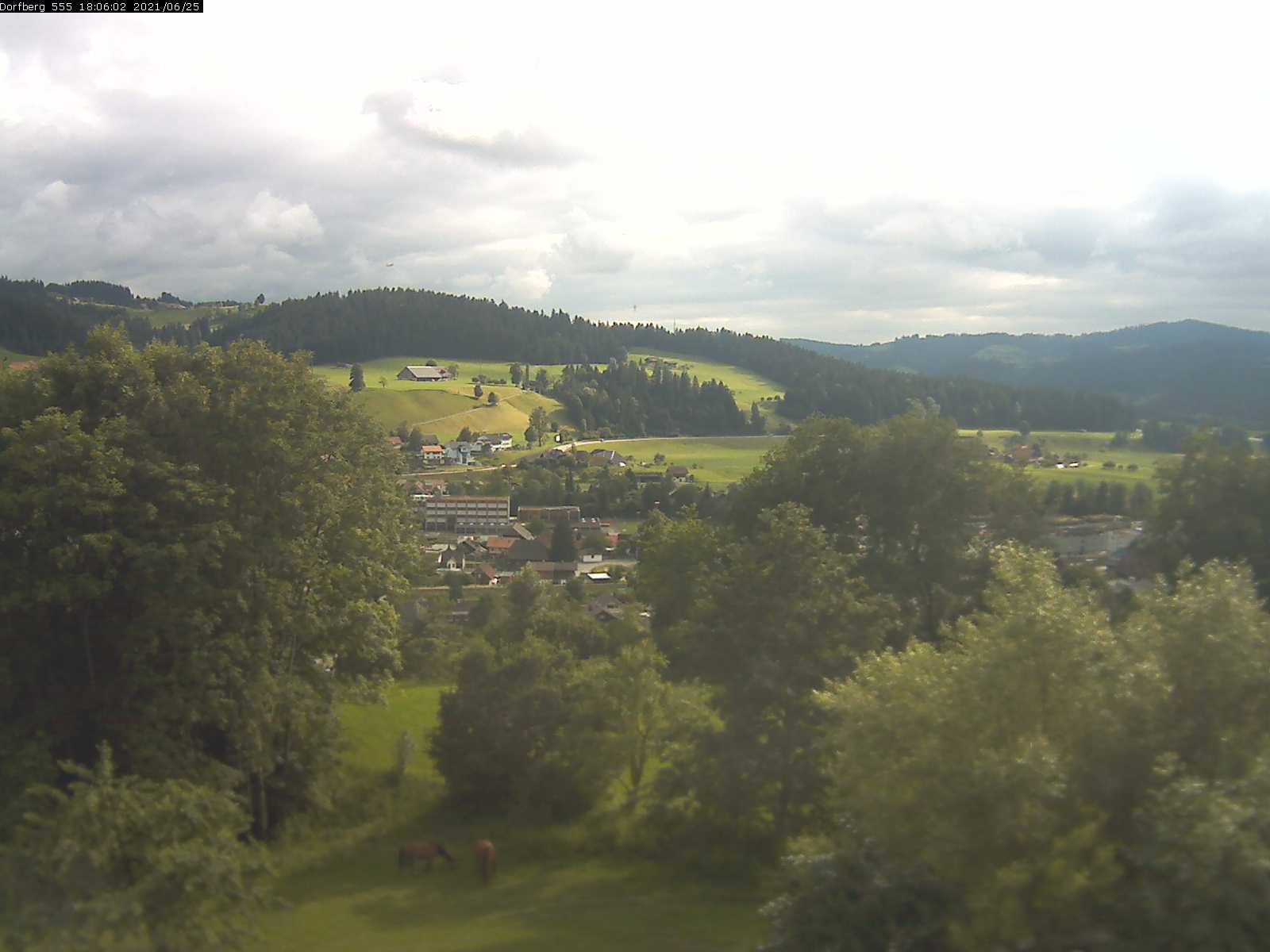 Webcam-Bild: Aussicht vom Dorfberg in Langnau 20210625-180601