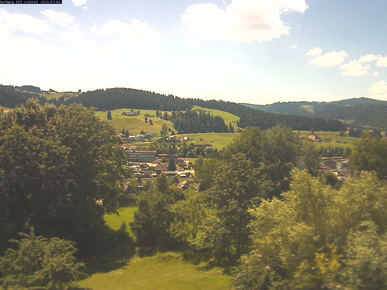 Webcam-Bild: Aussicht vom Dorfberg in Langnau 20210702-140601