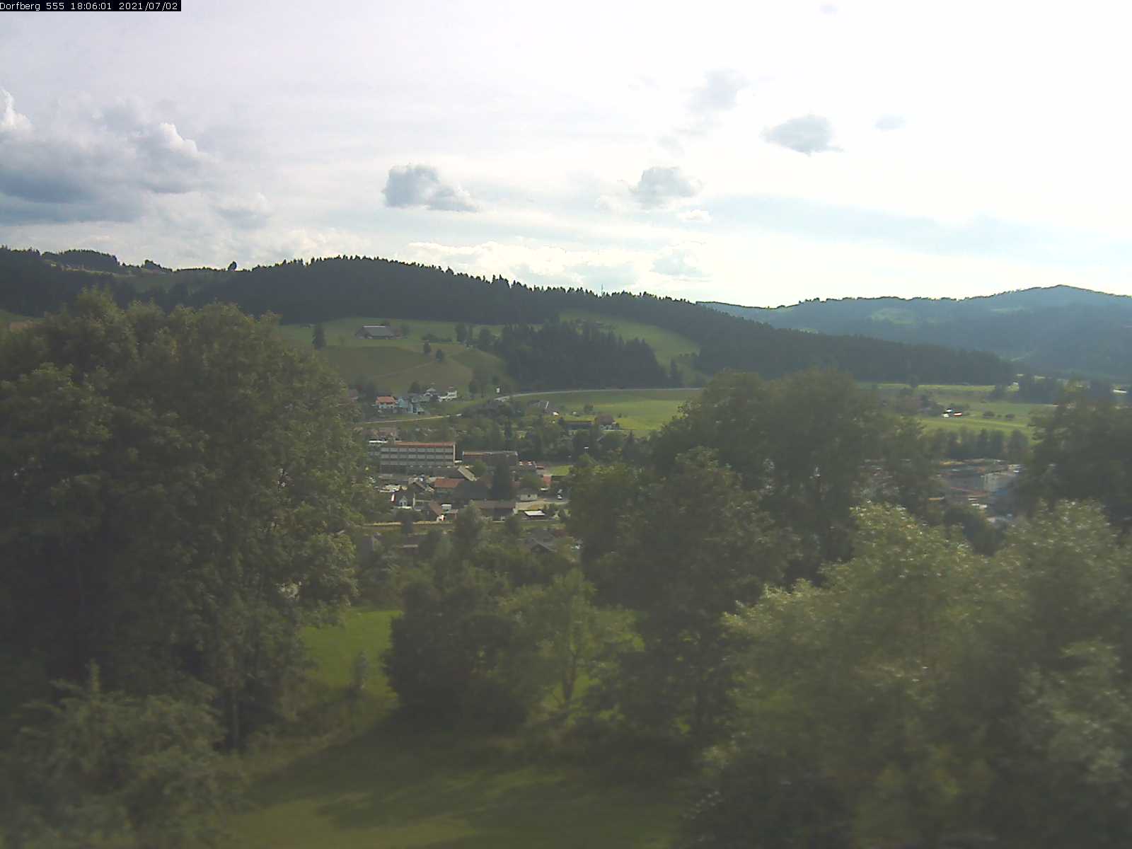 Webcam-Bild: Aussicht vom Dorfberg in Langnau 20210702-180601