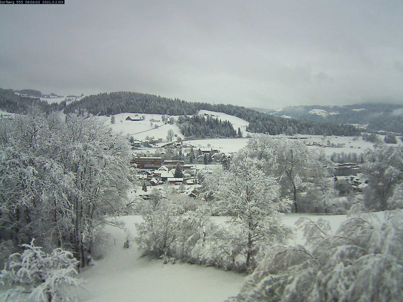 Webcam-Bild: Aussicht vom Dorfberg in Langnau 20211209-080601