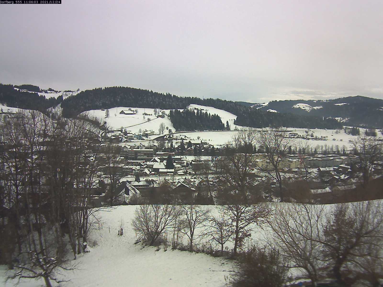 Webcam-Bild: Aussicht vom Dorfberg in Langnau 20211224-110602