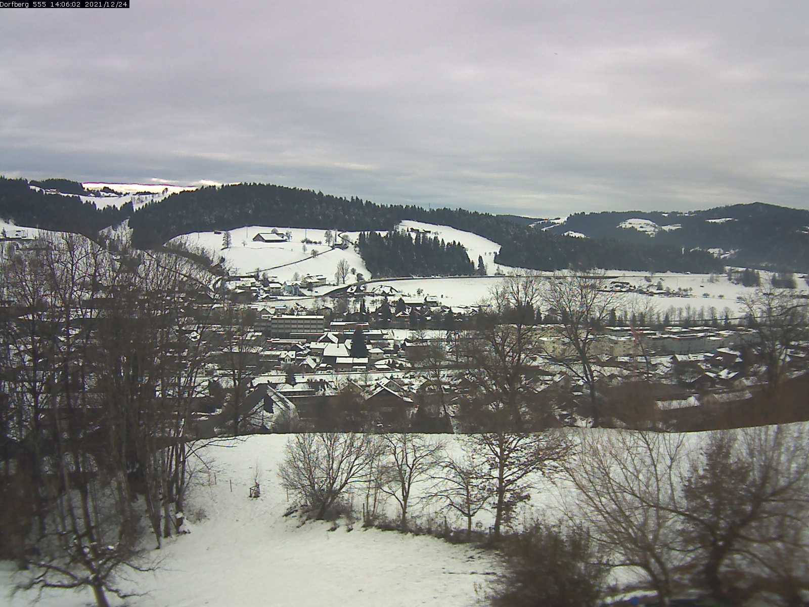 Webcam-Bild: Aussicht vom Dorfberg in Langnau 20211224-140601