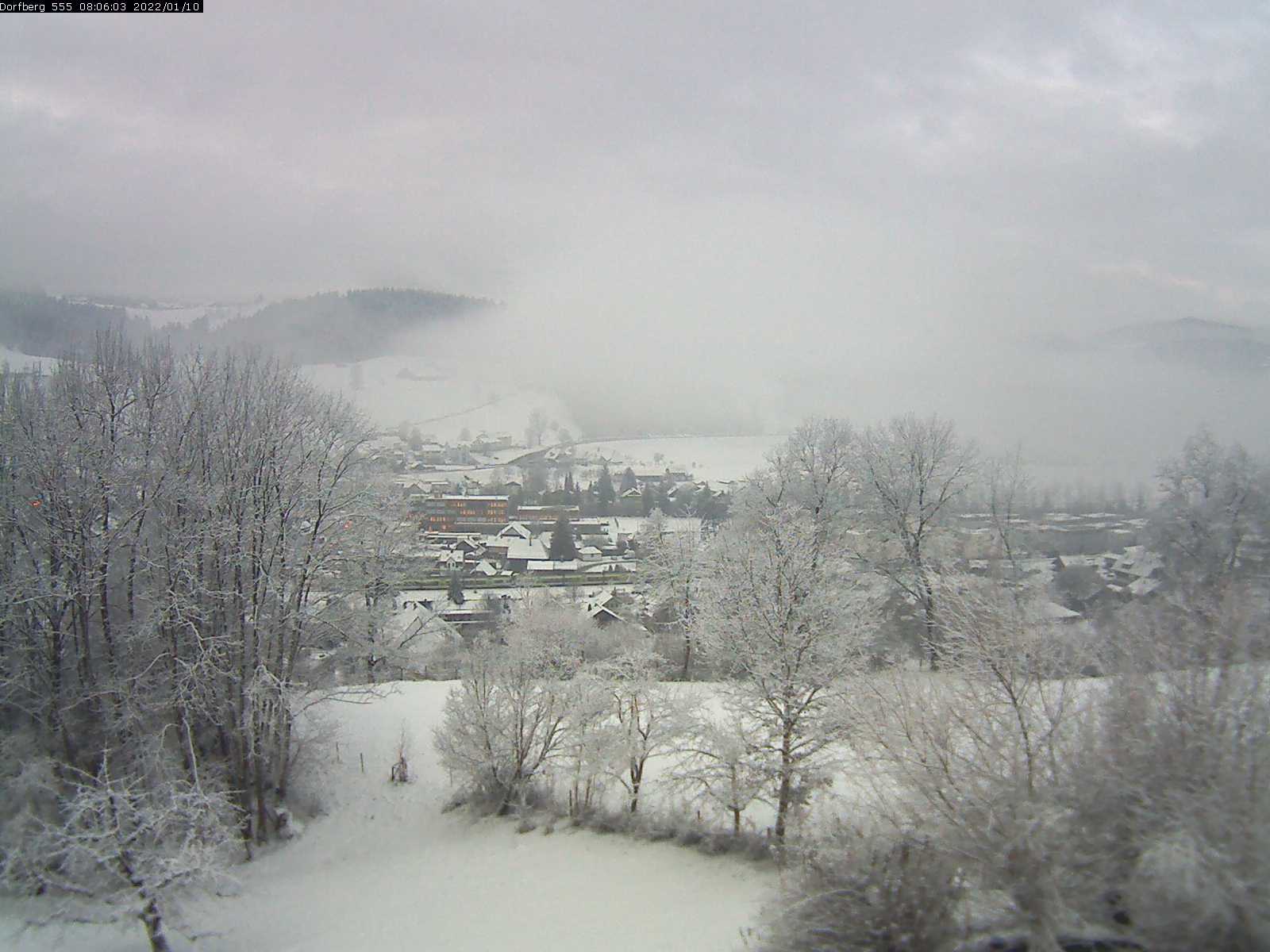 Webcam-Bild: Aussicht vom Dorfberg in Langnau 20220110-080601
