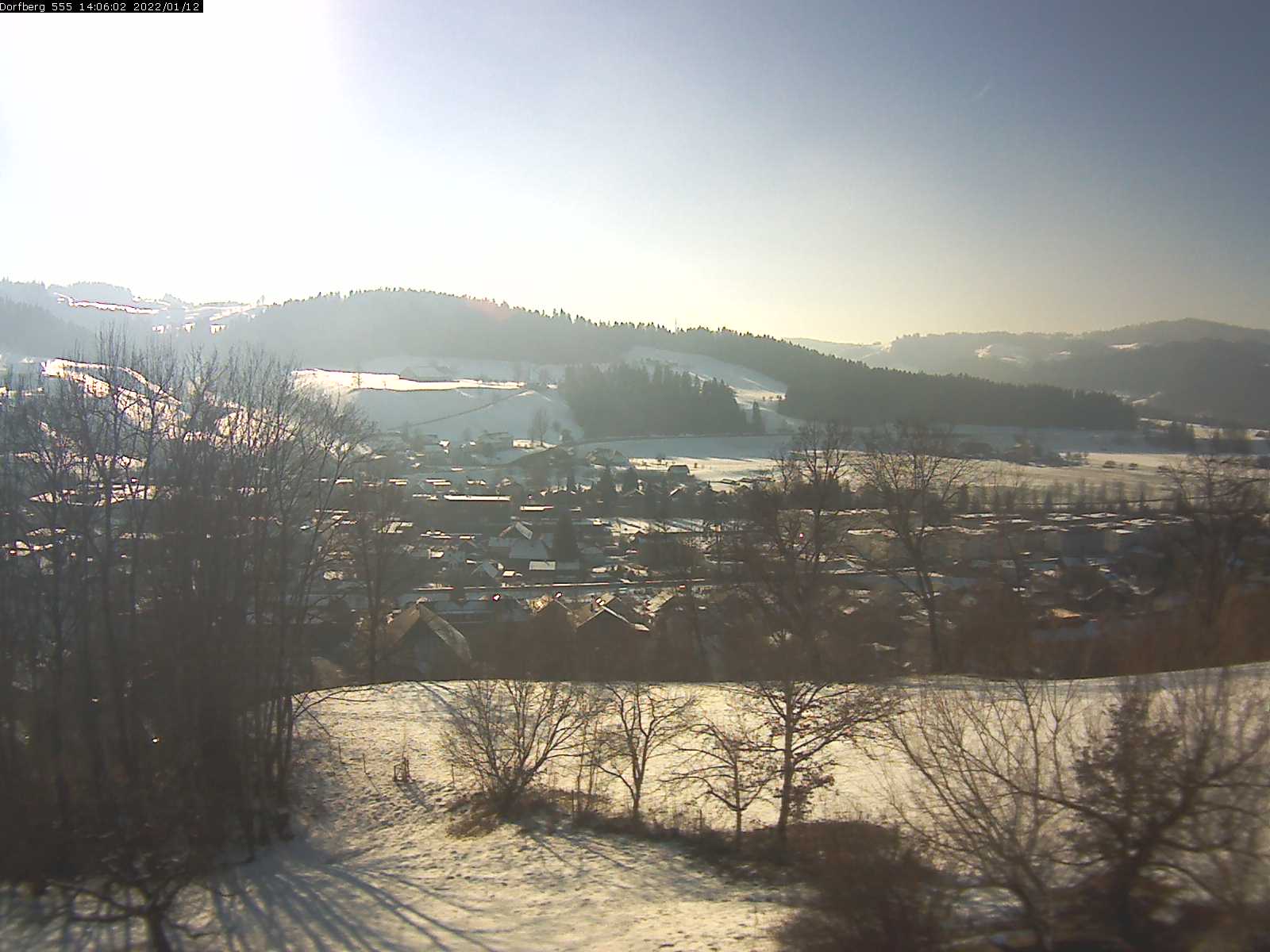Webcam-Bild: Aussicht vom Dorfberg in Langnau 20220112-140601
