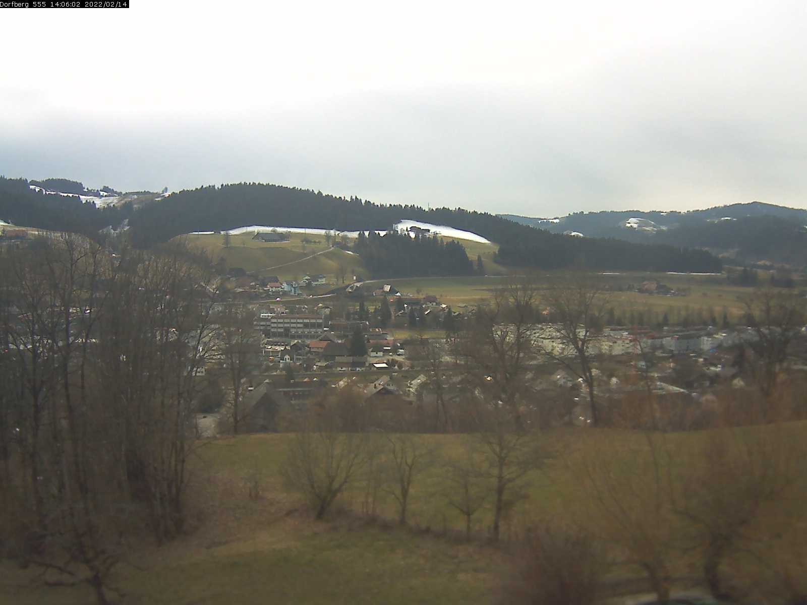 Webcam-Bild: Aussicht vom Dorfberg in Langnau 20220214-140601