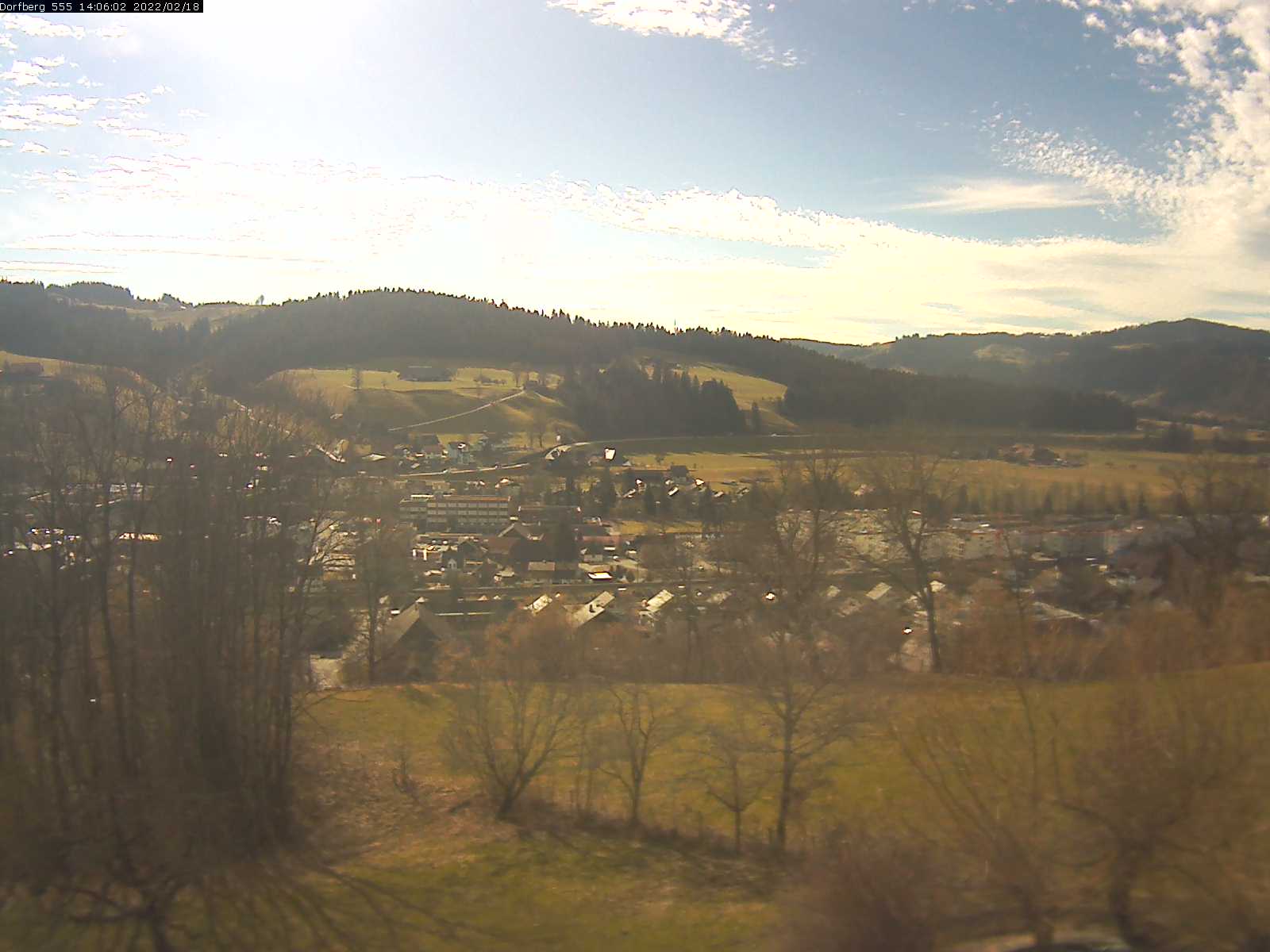 Webcam-Bild: Aussicht vom Dorfberg in Langnau 20220218-140601