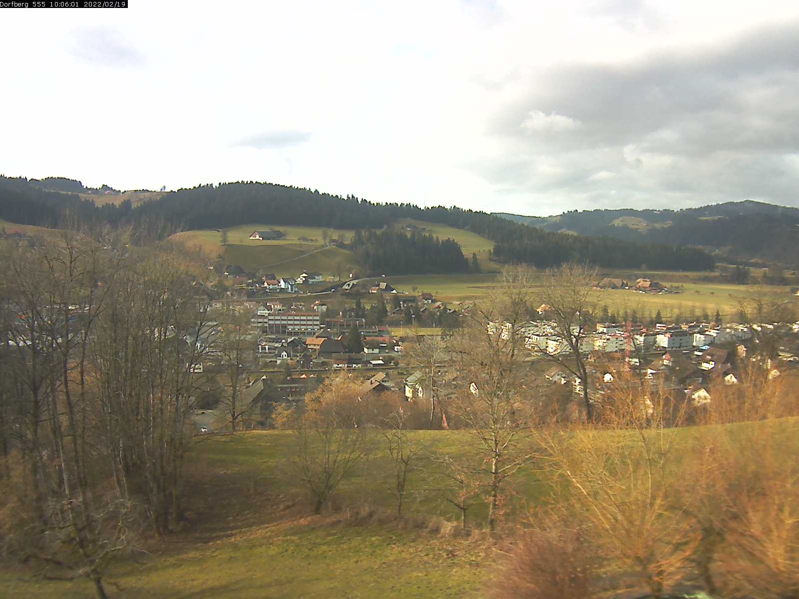 Webcam-Bild: Aussicht vom Dorfberg in Langnau 20220219-100601