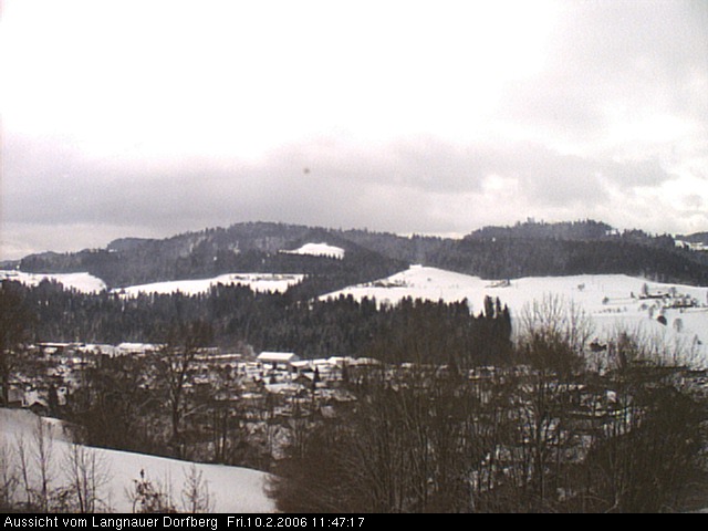 Webcam-Bild: Aussicht vom Dorfberg in Langnau 20060210-114719