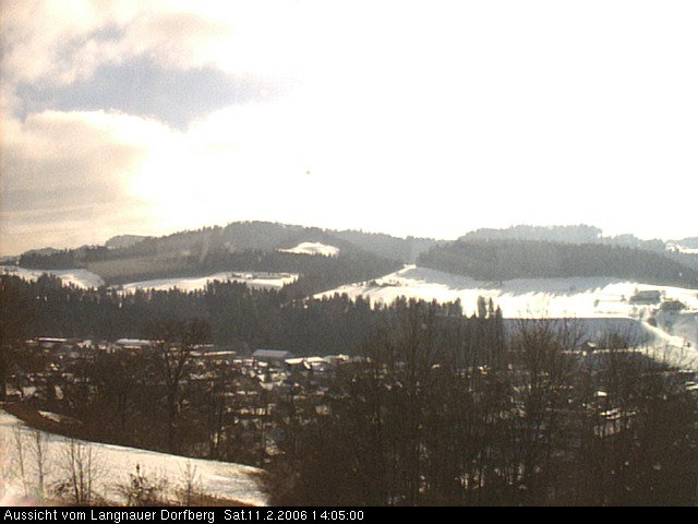 Webcam-Bild: Aussicht vom Dorfberg in Langnau 20060211-140500