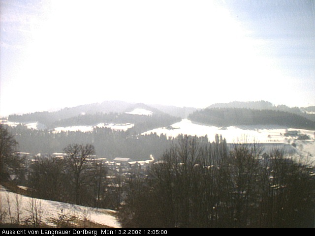 Webcam-Bild: Aussicht vom Dorfberg in Langnau 20060213-120500