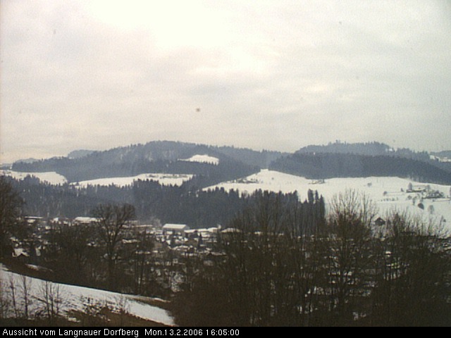 Webcam-Bild: Aussicht vom Dorfberg in Langnau 20060213-160500
