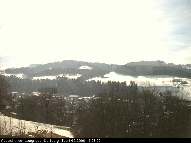 Webcam-Bild: Aussicht vom Dorfberg in Langnau 20060214-120500