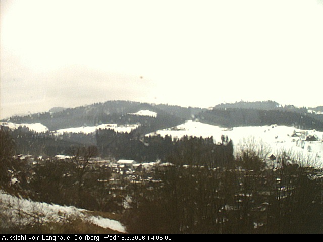 Webcam-Bild: Aussicht vom Dorfberg in Langnau 20060215-140500
