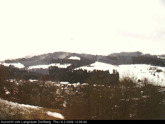 Webcam-Bild: Aussicht vom Dorfberg in Langnau 20060216-120500