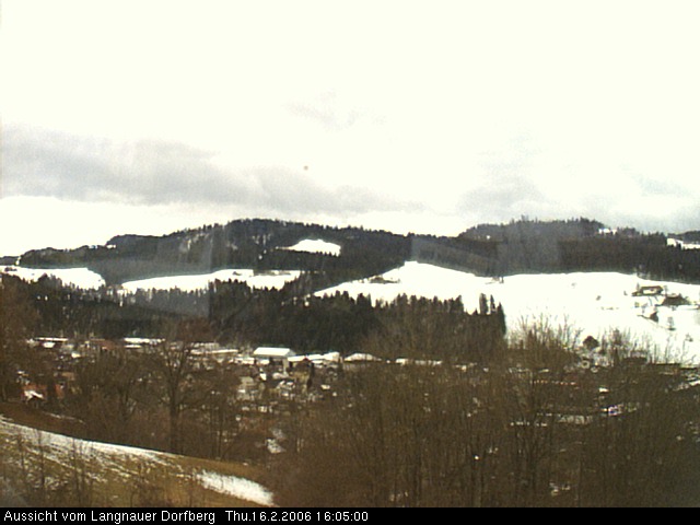 Webcam-Bild: Aussicht vom Dorfberg in Langnau 20060216-160500